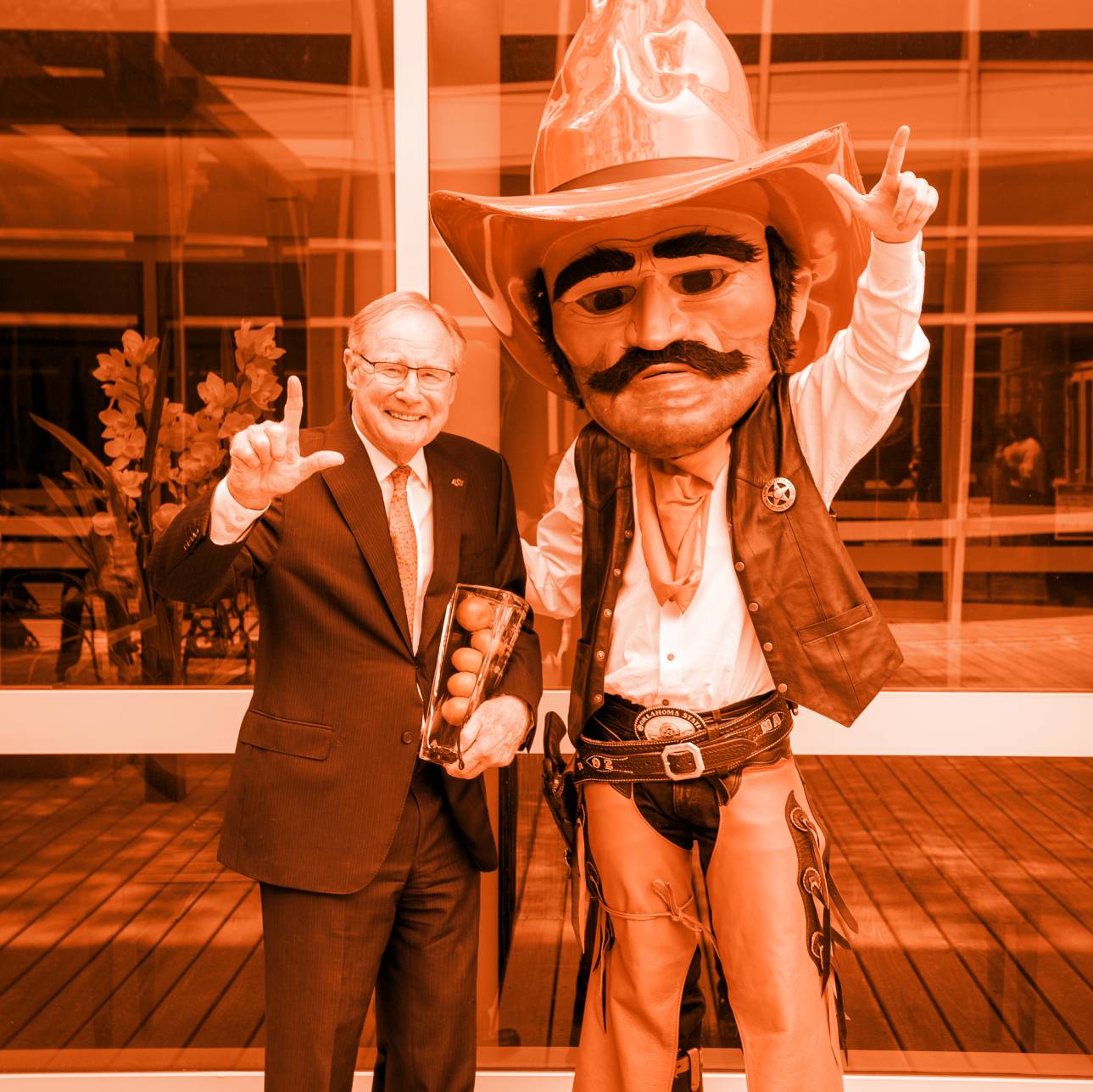 Lead Orange Celebration